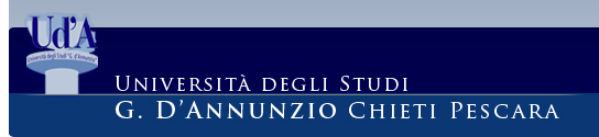 link alla Home Page del portale dell'Università di Chieti - logo Università degli studi di Chieti